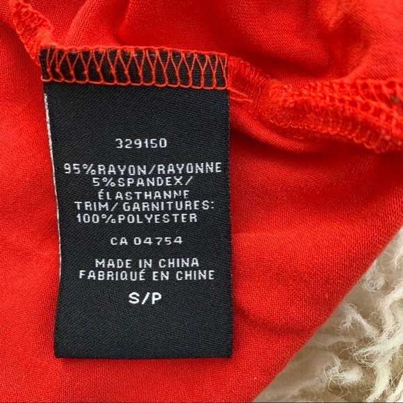 KENNETH COLE RED TOPS WOMEN SIZE S - Picture 8 of 10